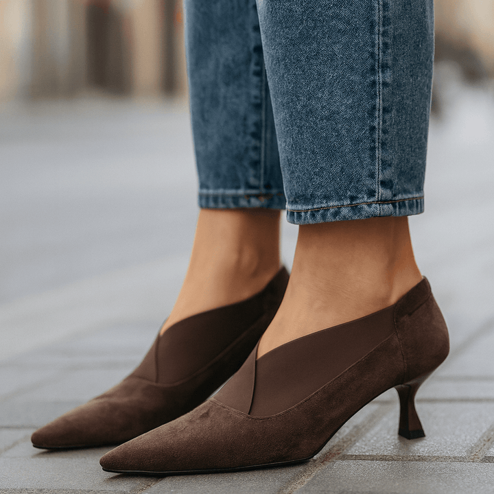 Willow | Suede Heels