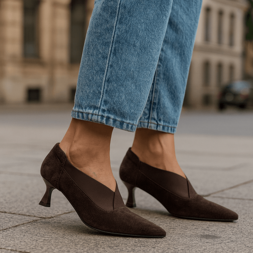 Willow | Suede Heels