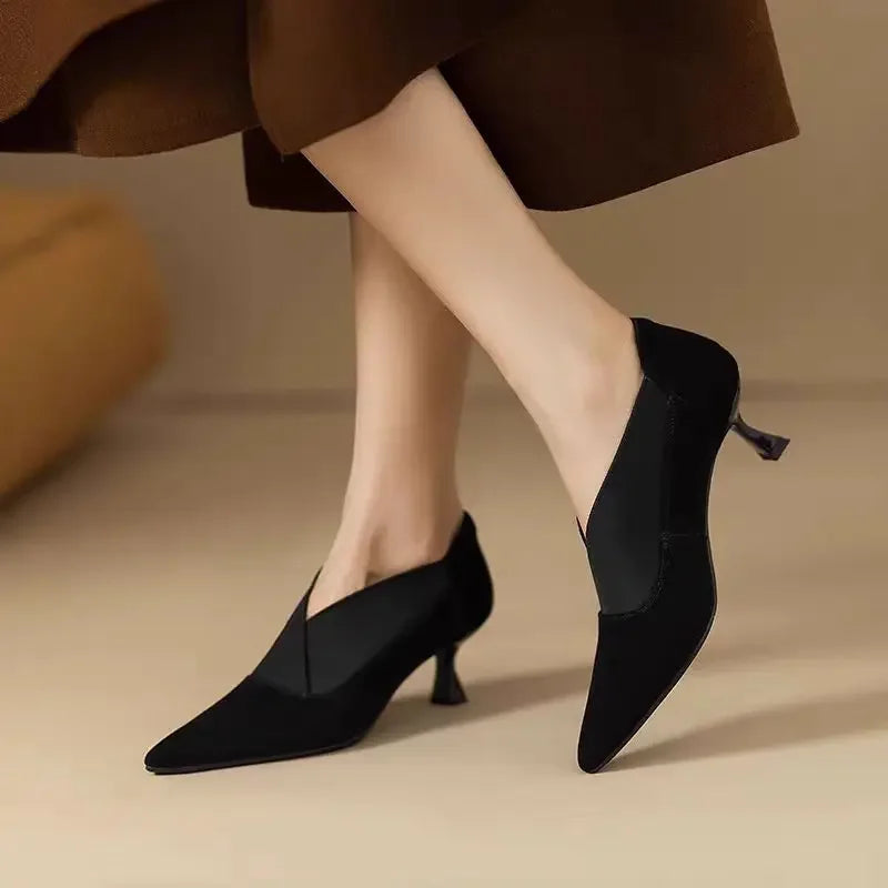 Willow | Suede Heels