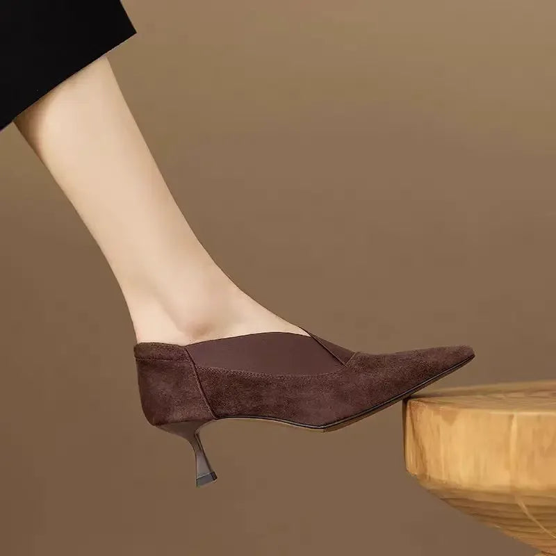 Willow | Suede Heels