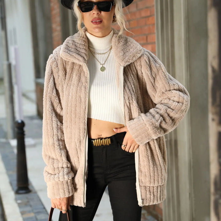 Julie | Elegant Fluffy Cardigan