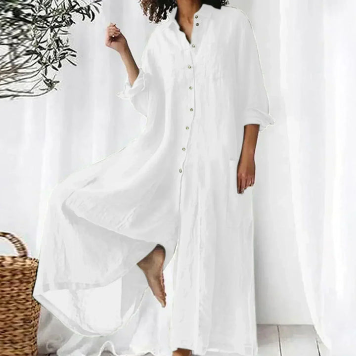 Roz – Oversized Button-Down Jumpsuit